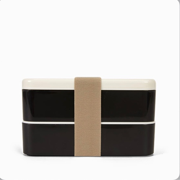 Thirty-One Bento Box - Black Colorblock - Picture 1 of 5